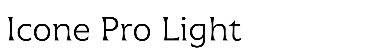Icone Pro Light